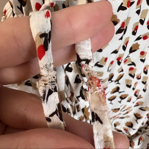 Faithfull the Brand Salvador Top Sabine Floral Print Size Extra Large (US 10) - Picture 11 of 16